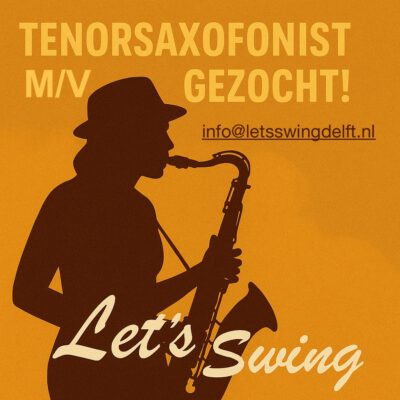 Tenorsaxofonist(e) gezocht!
