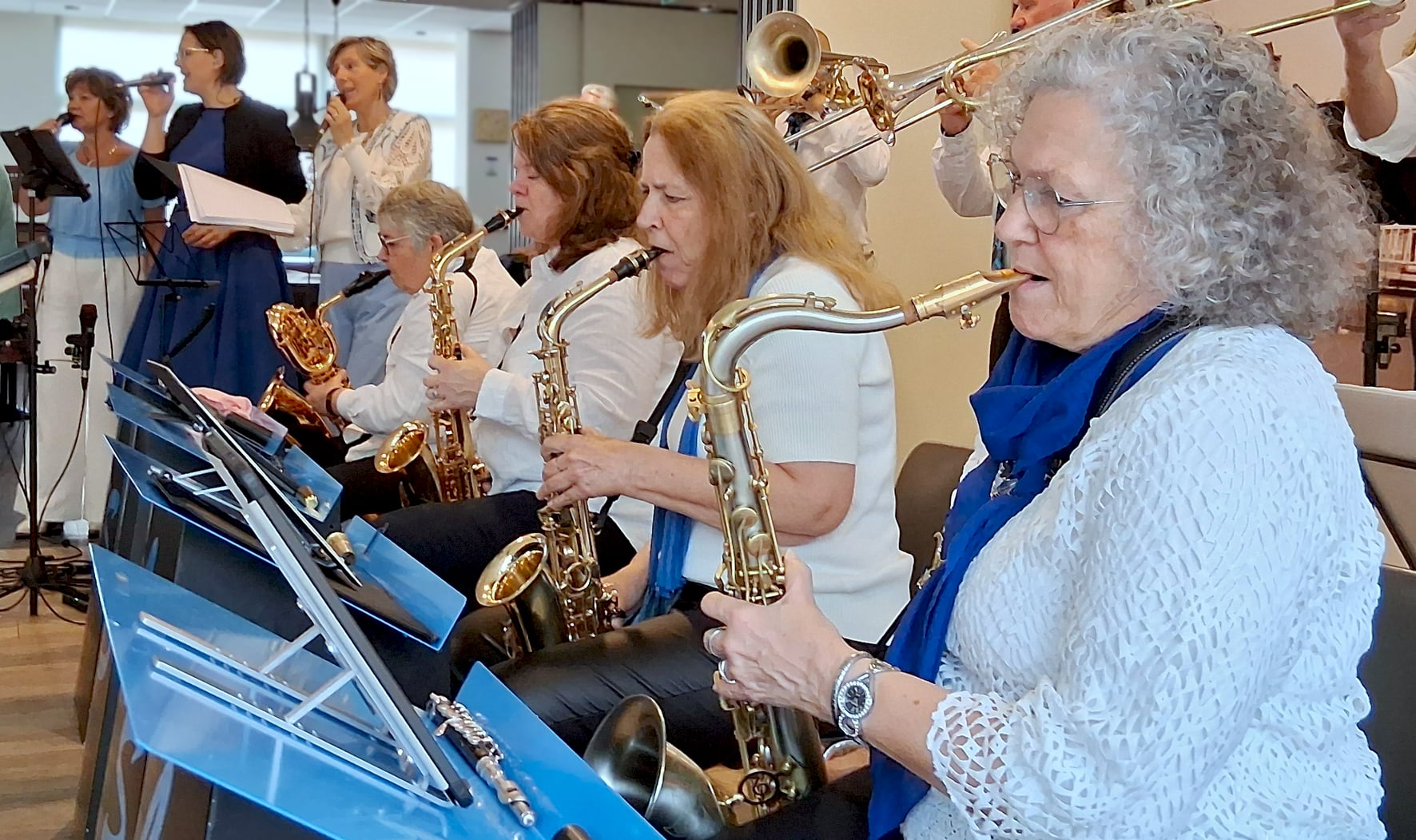 De sax sectie De sax sectie